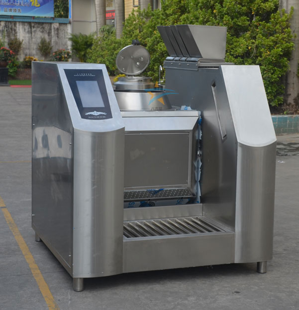 商用滾筒式炒菜機(jī)實(shí)拍圖