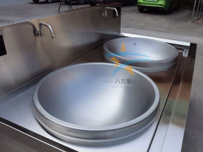 立式商用多頭大炒爐實(shí)拍圖