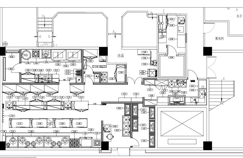 八吉星廚房工程設(shè)計(jì)圖 八吉星廚房工程設(shè)計(jì)圖