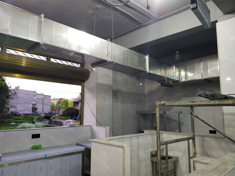 溫州泰順學(xué)府廚房工程油煙凈化系統(tǒng) 溫州泰順學(xué)府廚房工程油煙凈化系統(tǒng)