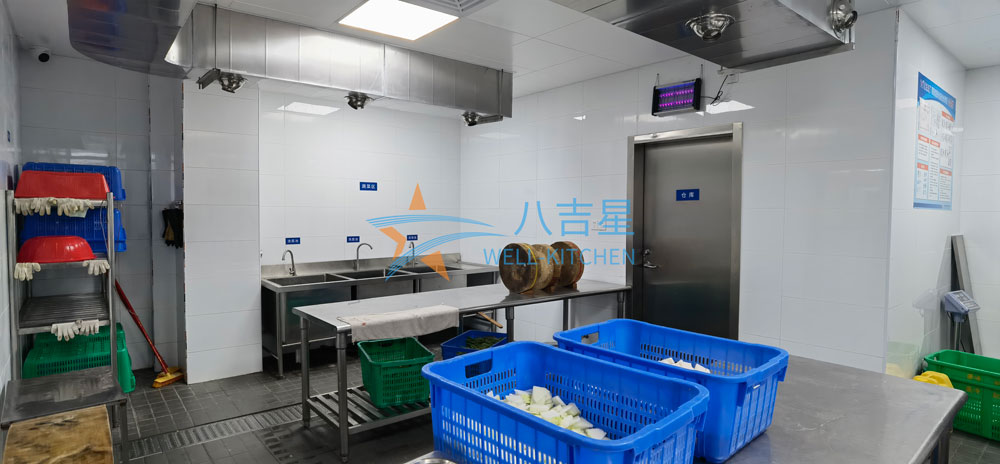 廣州新萊?？倧S廚房工程改造