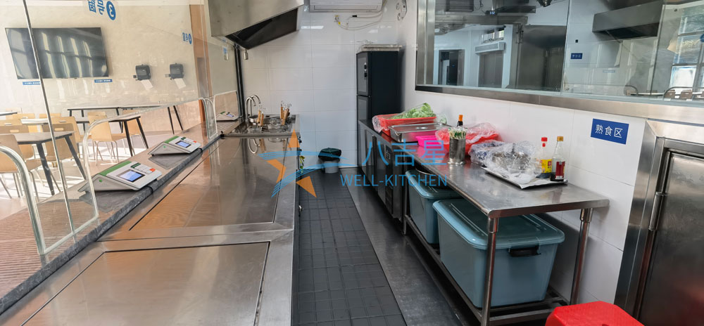 廣州新萊?？倧S食堂配餐間