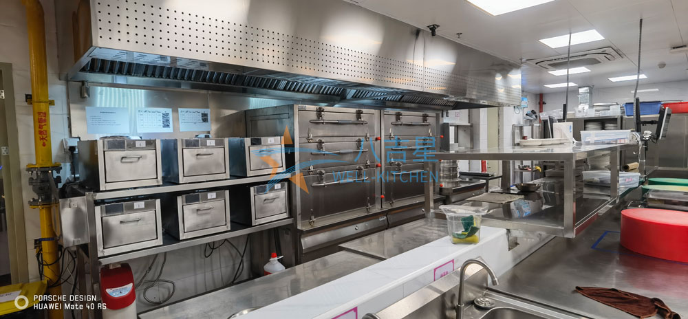 商用廚房油煙抽排系統(tǒng)風(fēng)量怎么設(shè)計(jì)？